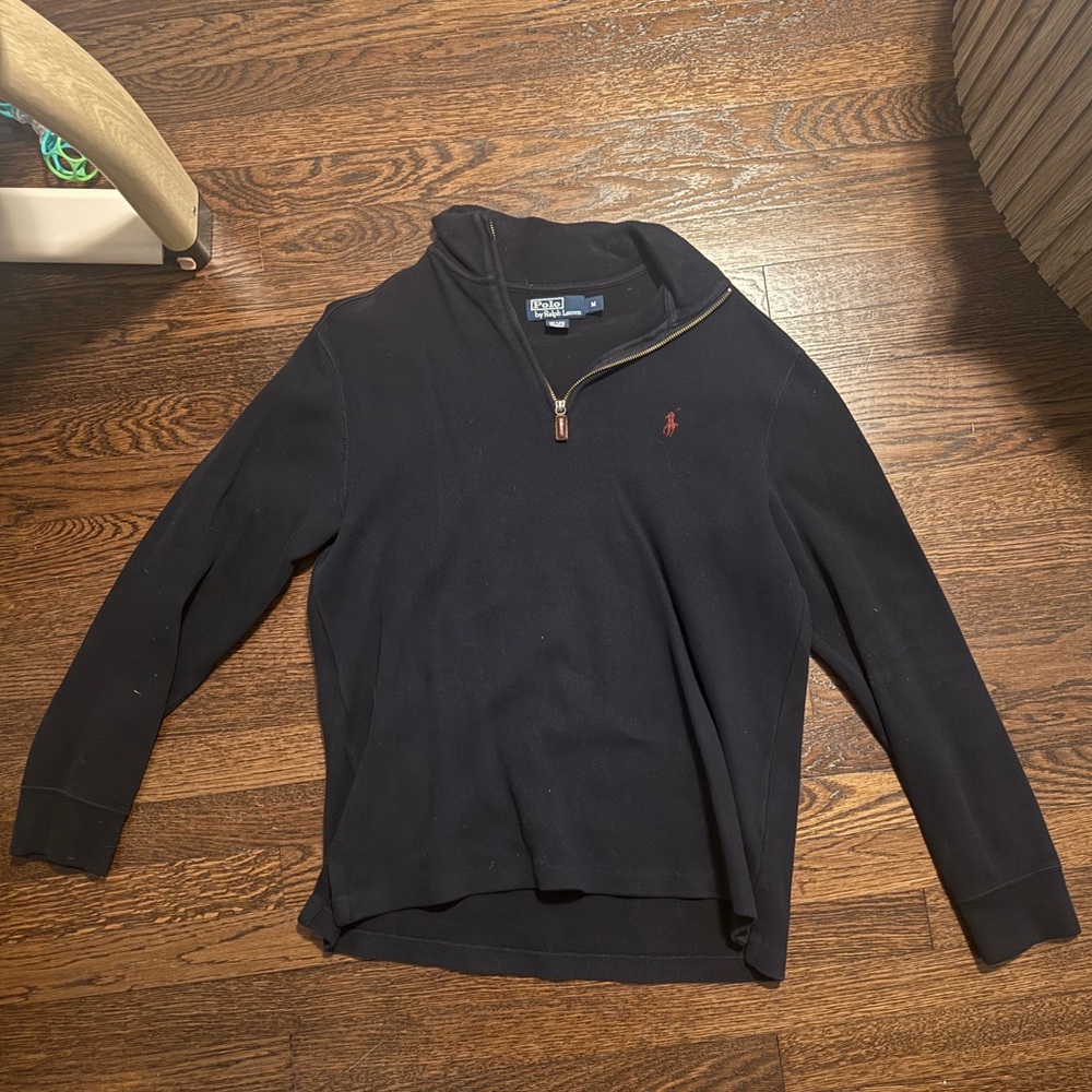Polo by Ralph Lauren Quarter Zip size medium color blue